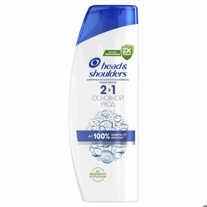 Шампунь Head&Shoulders "Основной уход 2 в 1" против перхоти, 600 мл
