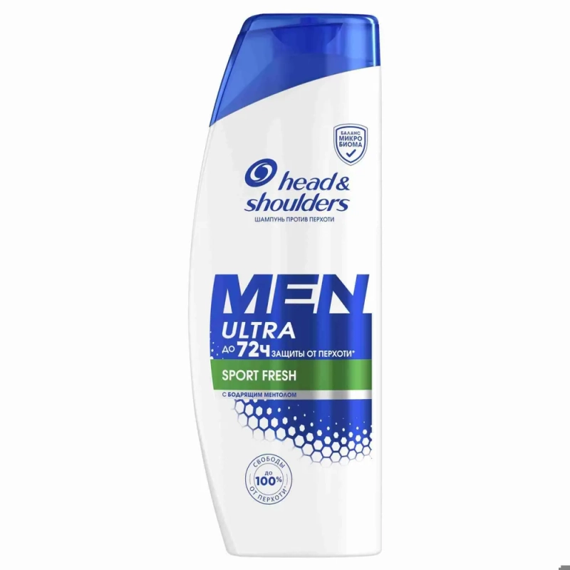 HEAD & SHOULDERS Шампунь против перхоти Sports Fresh 400мл
