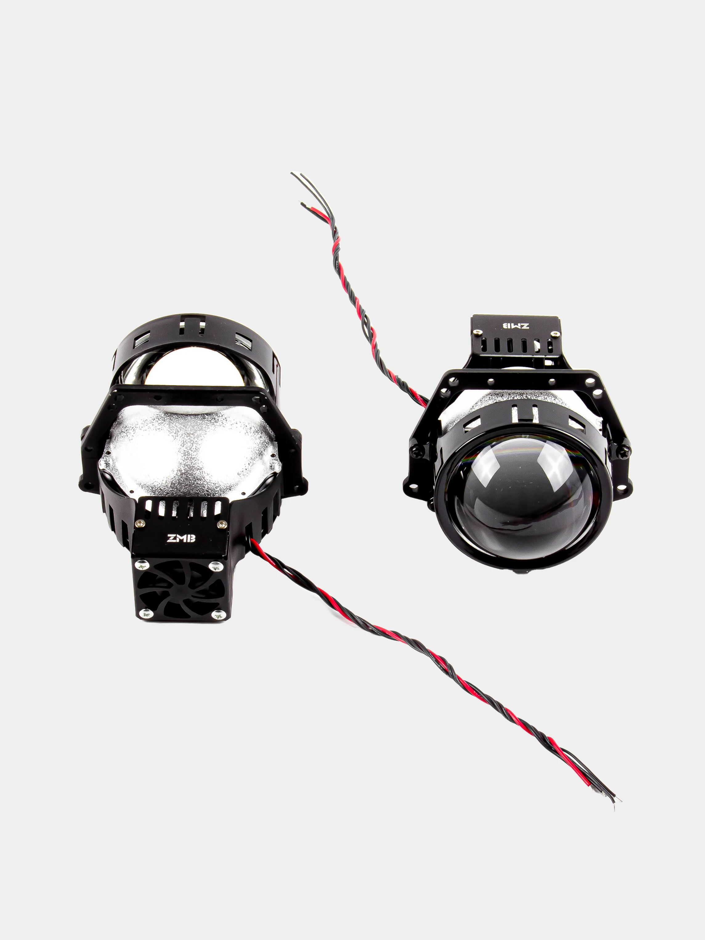 Светодиодные Би Линзы (би лед) в фары K12, Биксенон, Bi-LED 12V