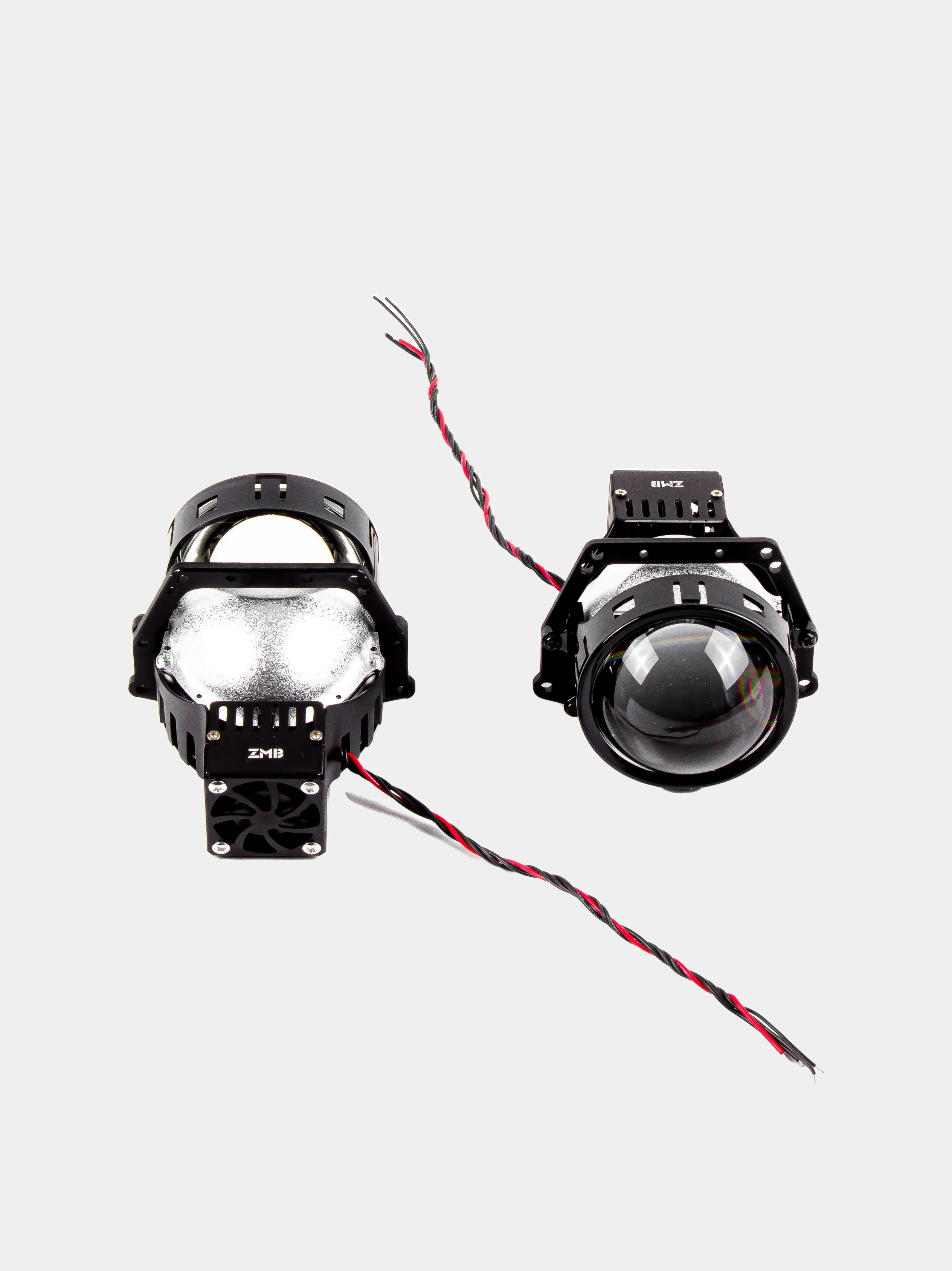 Светодиодные Би Линзы (би лед) в фары K12, Биксенон, Bi-LED 12V