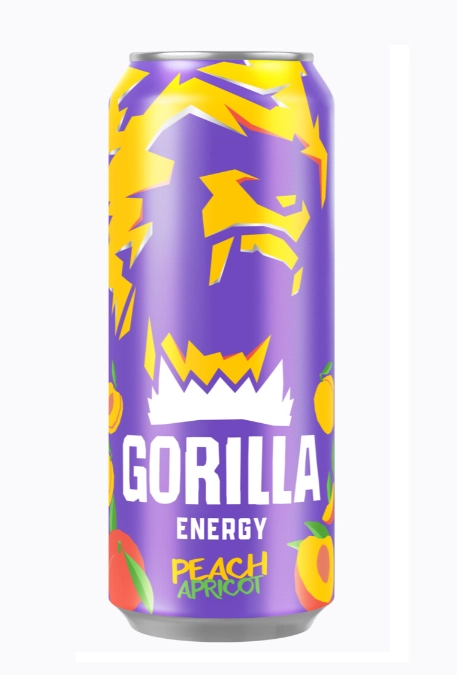 Энергетический напиток Gorilla Peach Apricot 450мл