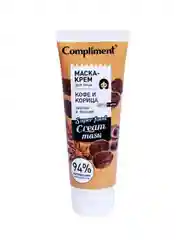 Compliment маска-крем для лица КОФЕ И КОРИЦА лифтинг и питание, 130мл