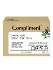 Compliment ECO BEST Очищающий скраб для лица, 100мл