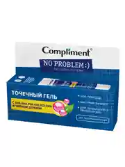 Compliment No problem Точечный гель с АНА-ВНА-РНА кислотами и чайным деревом, 25мл