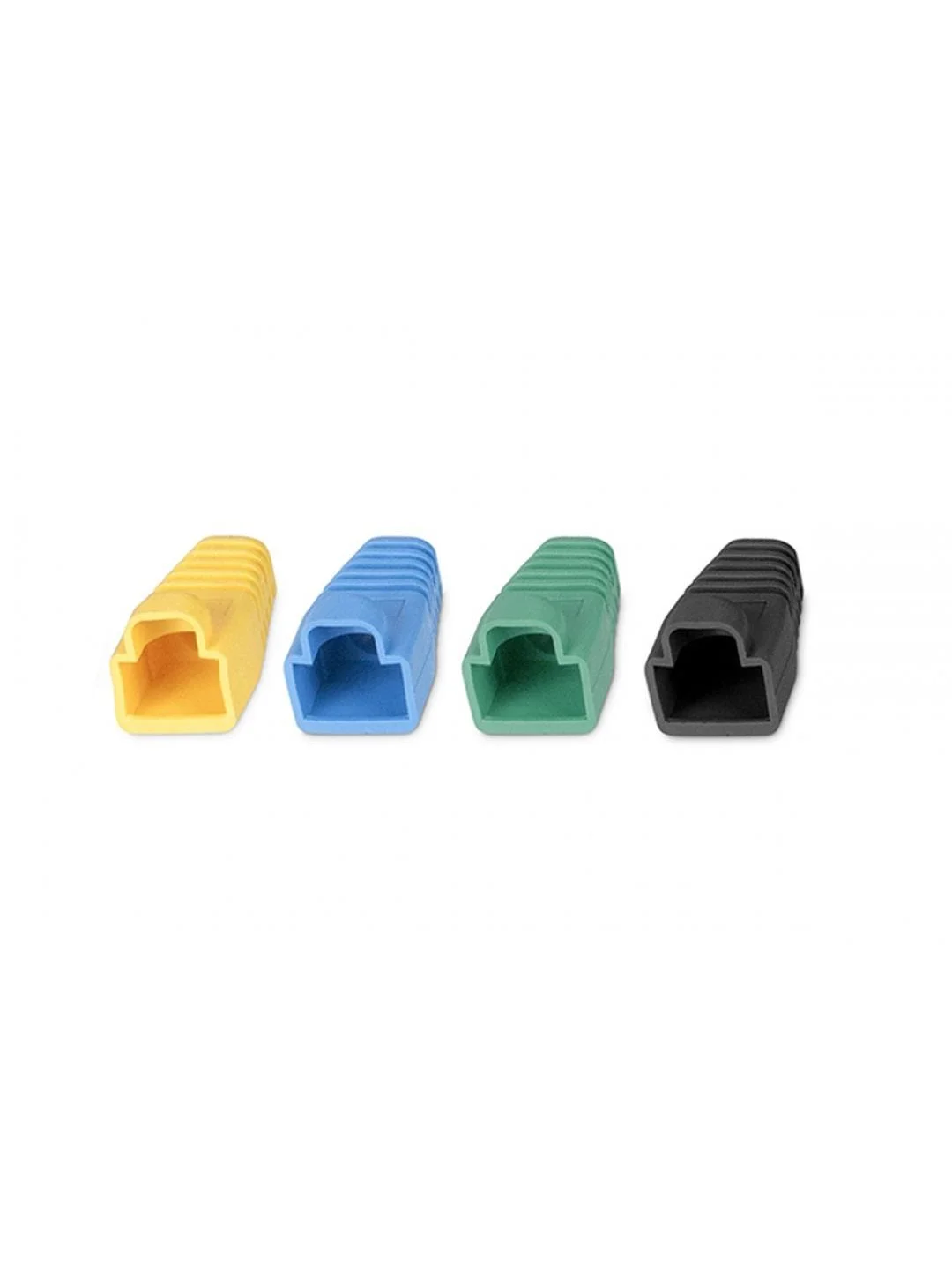 Черный колпачок RJ-45, 4 штуки