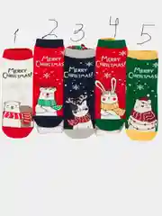 Новогодние носки женские, носки женские, подарок на новый год