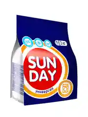 Средство моющее синтетическое порошкообразное универсальное "Sunday" автомат 3 кг