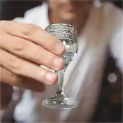 Рюмки для водки, подарочный набор 6 шт., 55 мл. серебро PROMSIZ коллекция Версаль 55 мл