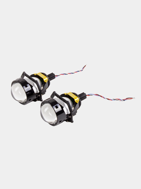 Светодиодные Би Линзы (би лед) в фары K2, Биксенон, Bi-LED 12V