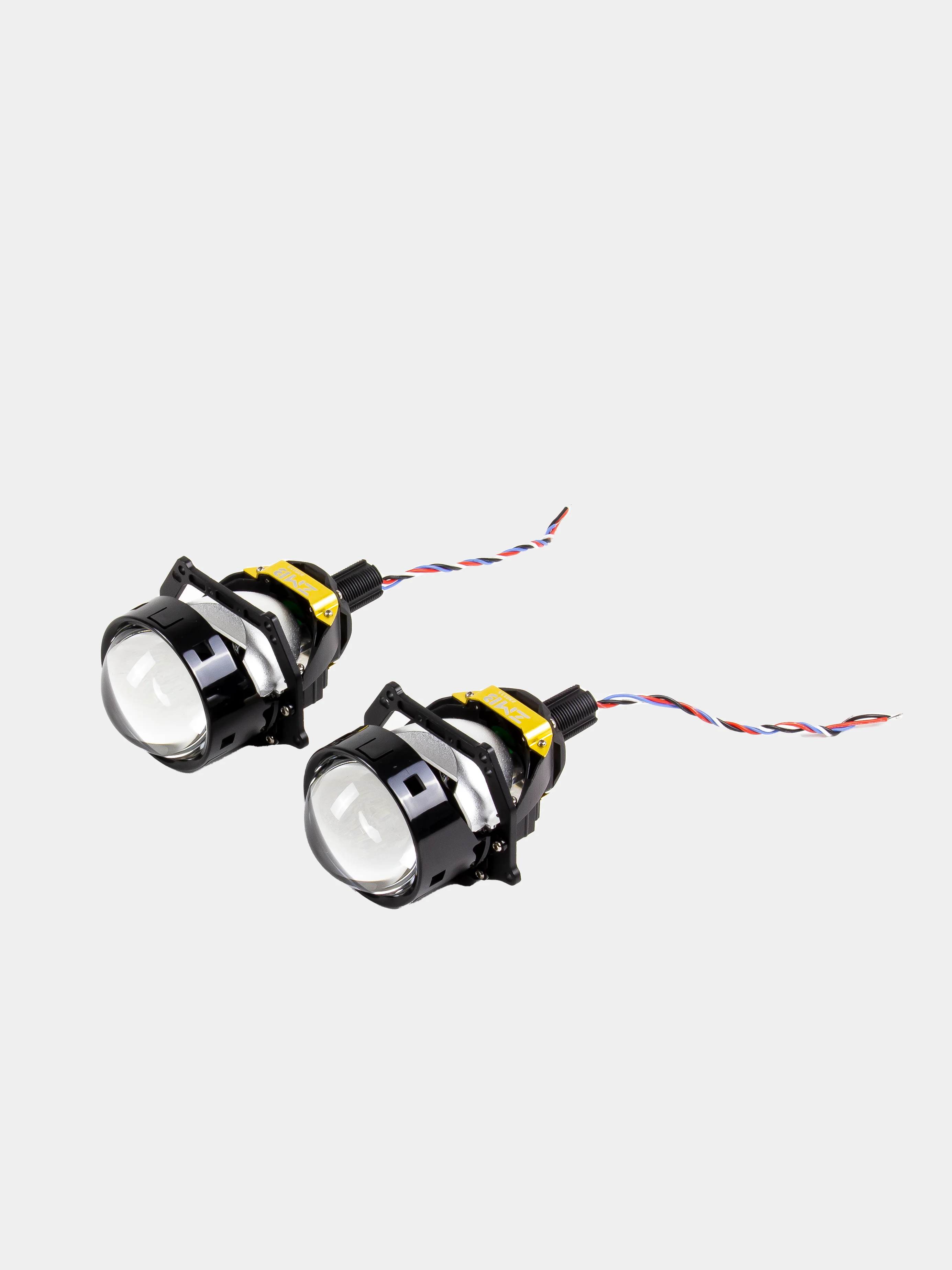 Светодиодные Би Линзы (би лед) в фары K2, Биксенон, Bi-LED 12V