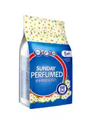 Средство моющее синт. порошкообразное универсальное "Sunday" автомат парфюмированное 5 кг