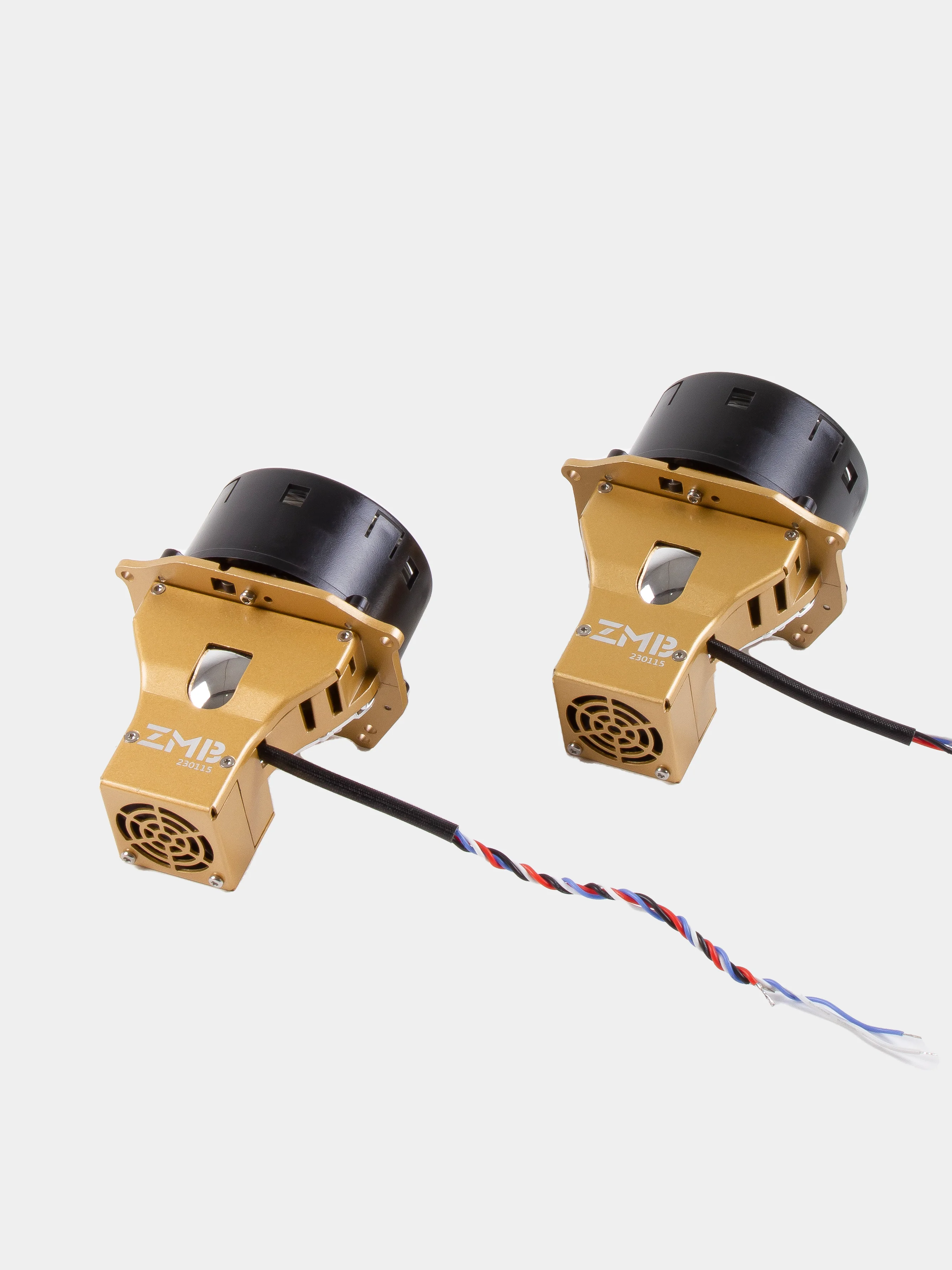 Светодиодные Би Линзы (би лед) в фары K4, Биксенон, Bi-LED 12V