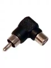 Переход RCA штекер - 2 x RCA гнездо пластик Gold, Gold, Pro Legend