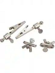 Лупа настольная 2.5x/7.5x/10x третья рука с держателем и подсветкой (5 LED)