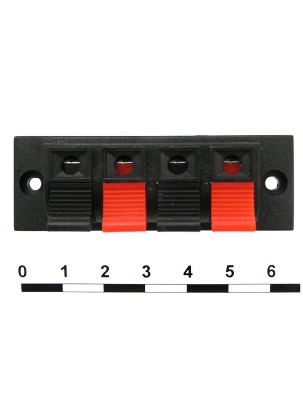 Клавишный переключатель ON-OFF, 2 контакта, черный