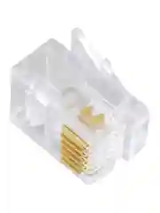 Набор Джек RJ-45 8P8C CAT 5e - 4 шт. Колпачок RJ-45 - 4 шт. разноцв.в ассорт.