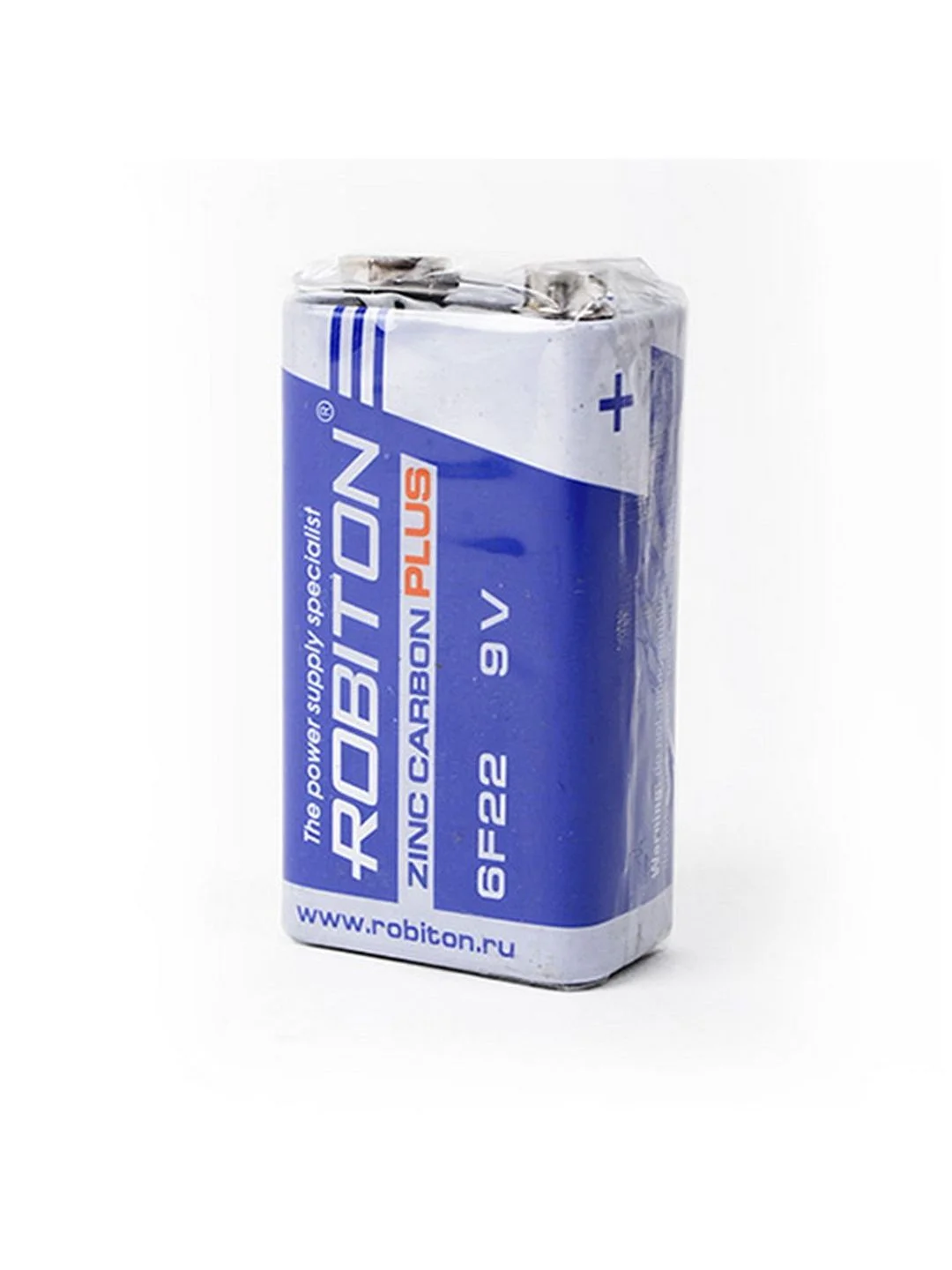 Батарея ROBITON PLUS R-6F22-SR1 6F22 9V SR1