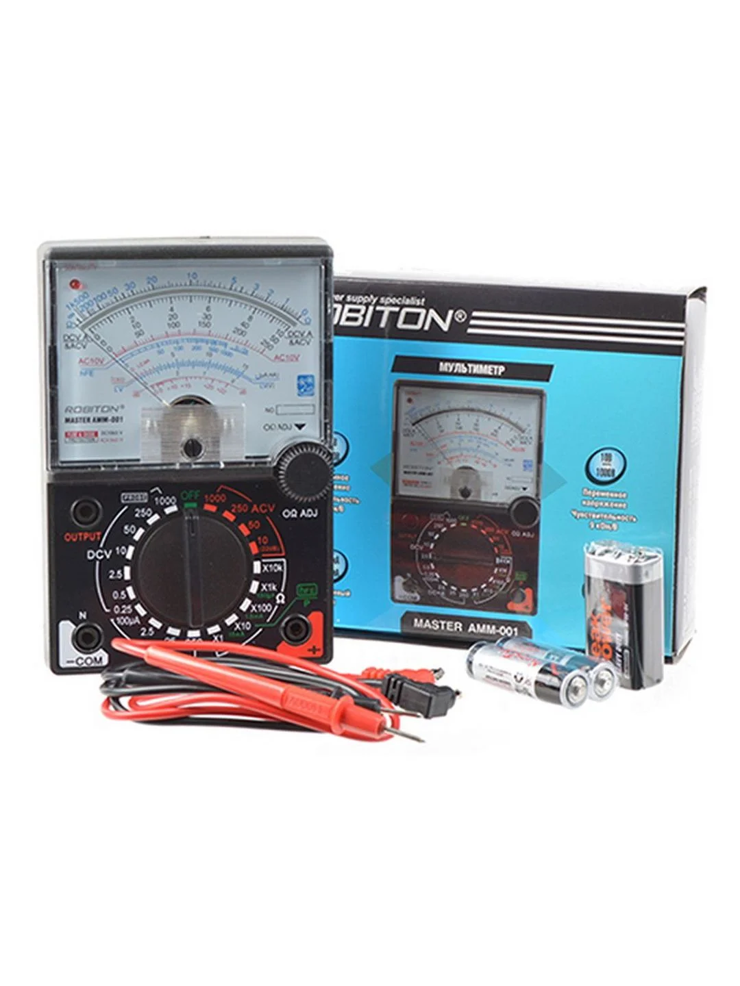 Мультиметр ROBITON MASTER AMM-001
