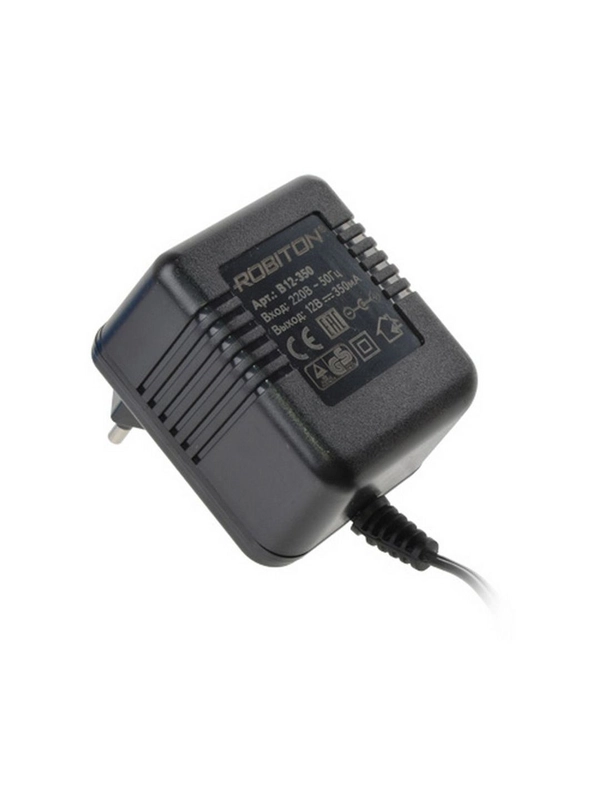 Адаптер/блок питания  ROBITON B12-350 5,5х2,1/12 (+)