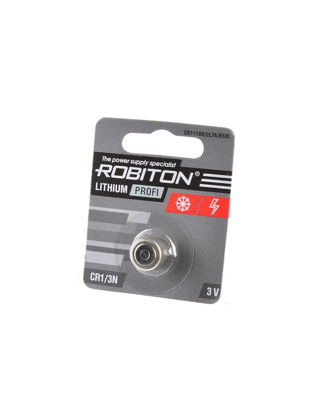 Элемент питания ROBITON PROFI CR1/3N-BL1