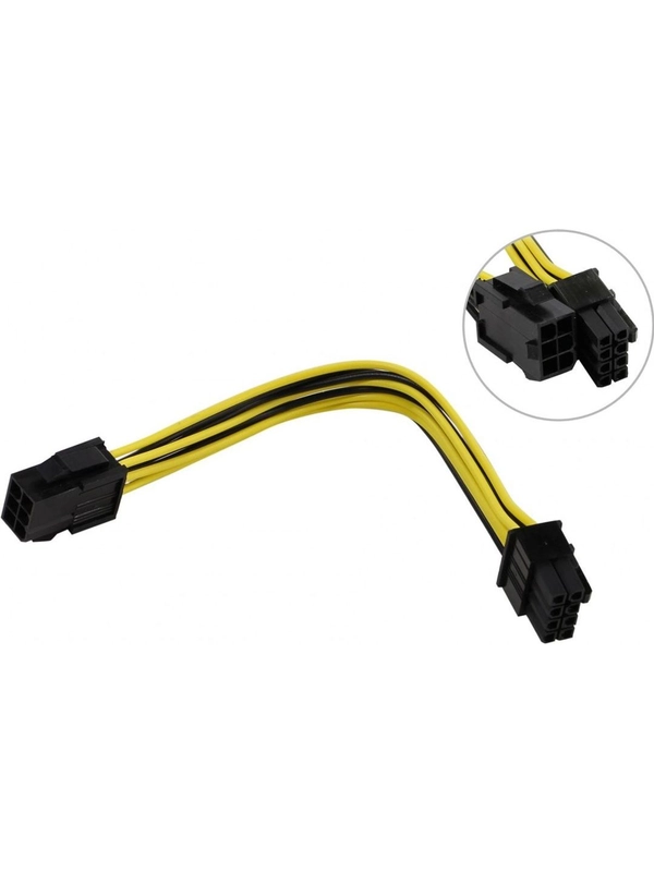 Переходник-разветвитель питания для вентиляторов molex-> 3x4pin, 20см