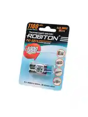 Аккумулятор ROBITON 1100MHAAA-2 BL2