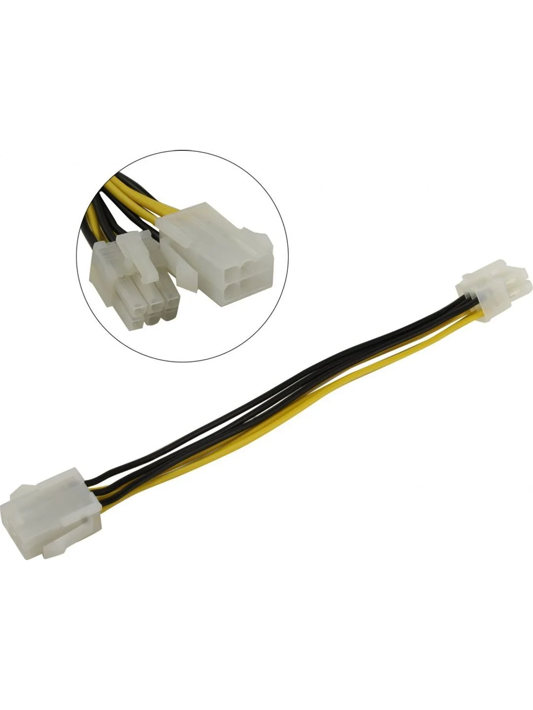 Переходник питания Sata 1big to 1SATA+1big,10 см