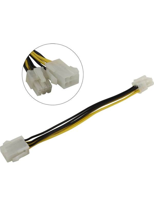 Переходник питания Sata 1big to 1SATA+1big,10 см