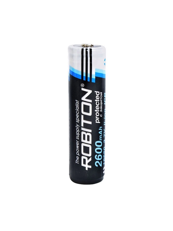 Аккумулятор ROBITON 2.6/Li18650 с защитой bulk
