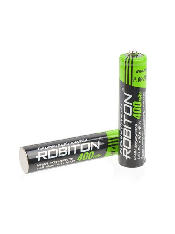 Аккумулятор ROBITON 400MHAAA-2 SOLAR BL2