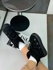 Хаки угги женские зимние, в барашек, теплые