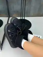 Хаки угги женские зимние, в барашек, теплые