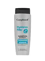 Compliment Шампунь для волос с эффектом керапластики Hyaluron Filler, 400мл