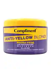 Compliment Anti-Yellow Blond Маска-уход для нейтрализации желтизны, 500мл