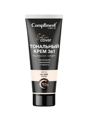 Compliment Тональный крем 3 в 1 тон 005 – Слоновая кость, 30мл