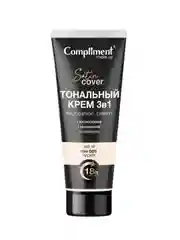 Compliment Тональный крем 3 в 1 тон 005 – Слоновая кость, 30мл