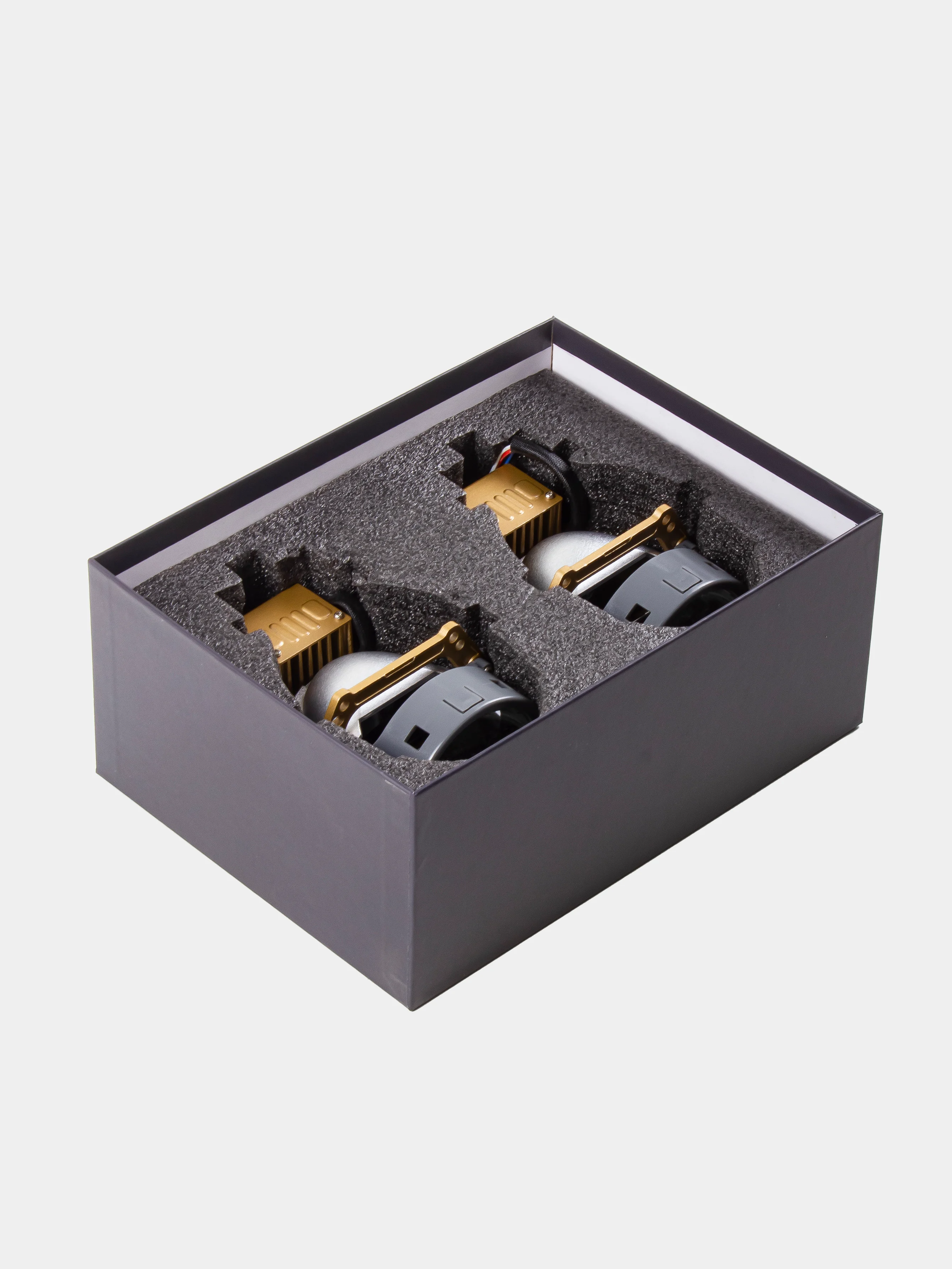 Светодиодные Би Линзы (би лед) в фары K8, Биксенон, Bi-LED 12V