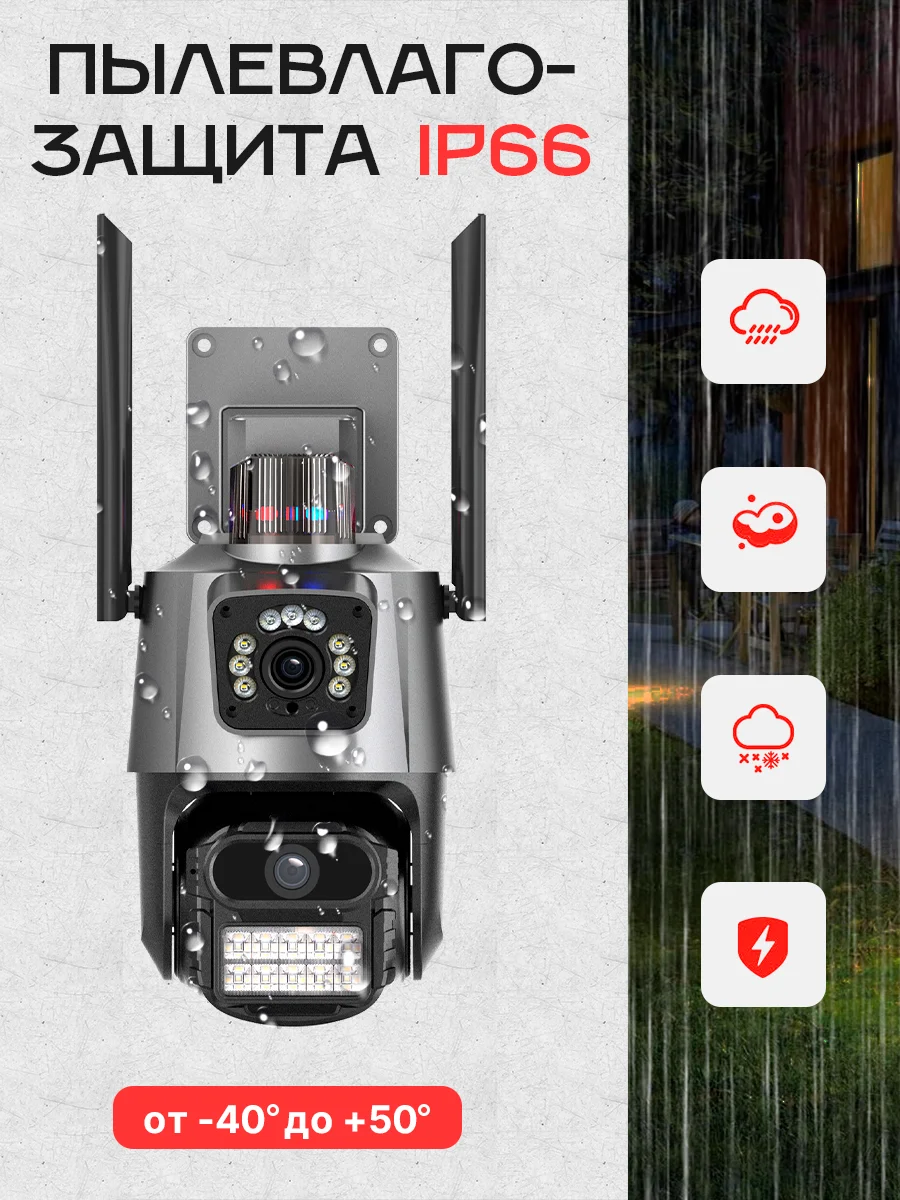 Камера видеонаблюдения 4g