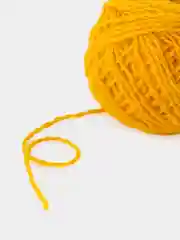 Желтый пряжа для вязания / клубки для вязания и рукоделия