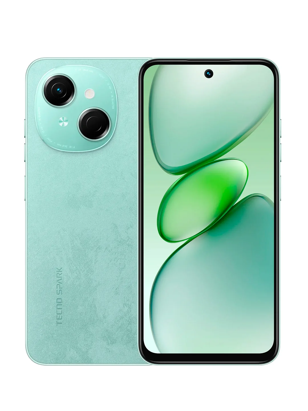 Зеленый смартфон TECNO SPARK Go 1 KL4 64+4