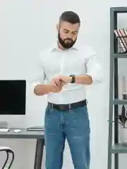 Ремень кожаный для брюк и джинс