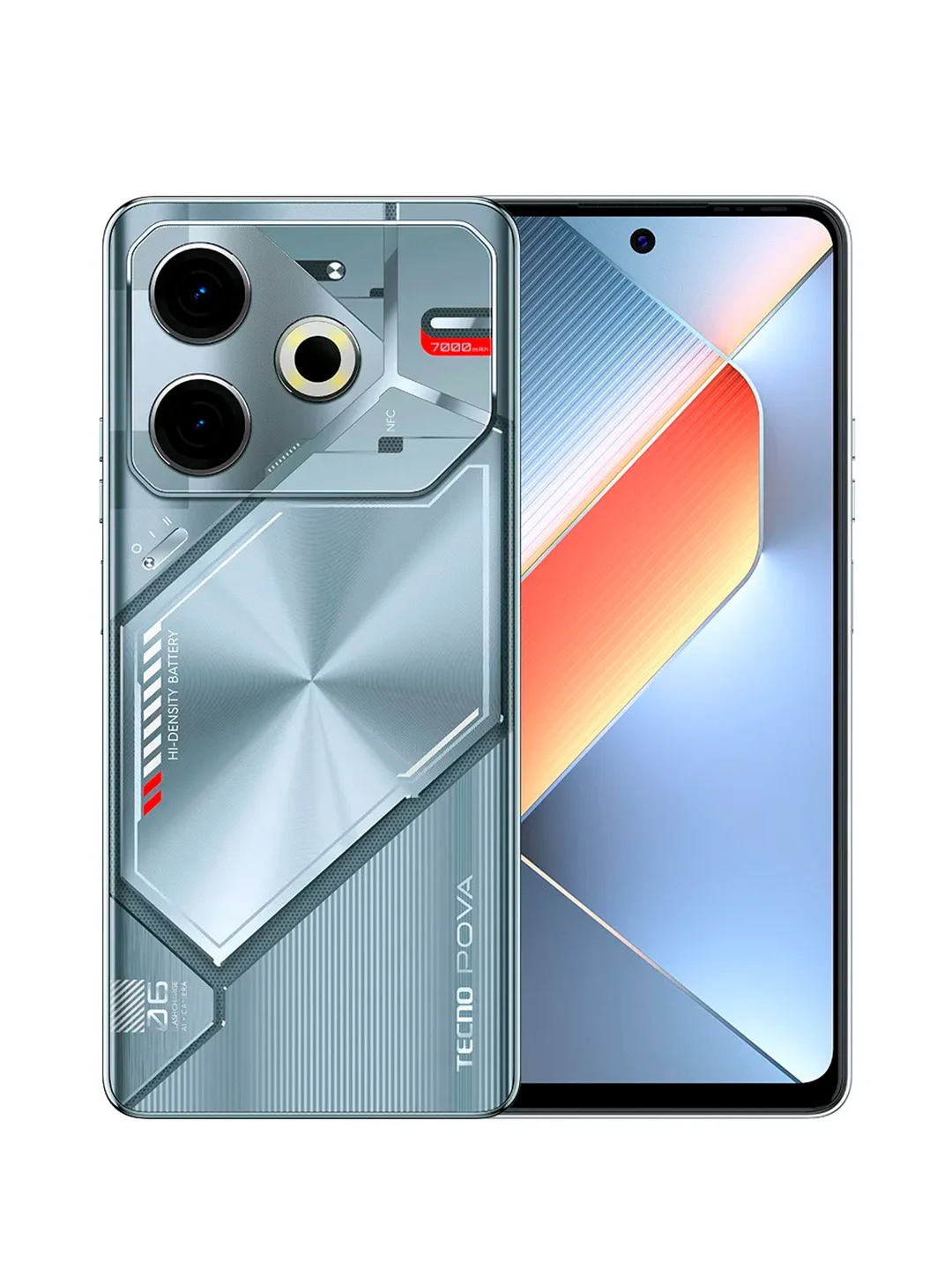 Серый смартфон TECNO POVA 6 Neo, 8/256 Гб