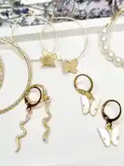 Золотой серьги женские, набор