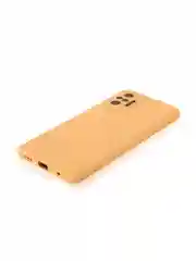 Оранжевый чехол для Xiaomi Redmi Note 10 Pro силиконовый ROSCO матовый тонкий с защитой камер бортик