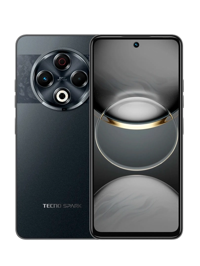 Смартфон TECNO SPARK 30 Stellar Shadow 8/128, 6.78", 2 SIM, 64 Мп, NFC, Ростест (EAC)