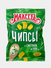 Чипсы Махеевъ сметана и лук ХБИ 80г