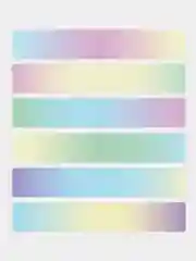 Закладки для книг МАГНИТНЫЕ, "GRADIENT", набор 12 шт., 60x20 мм, BRAUBERG, 113170
