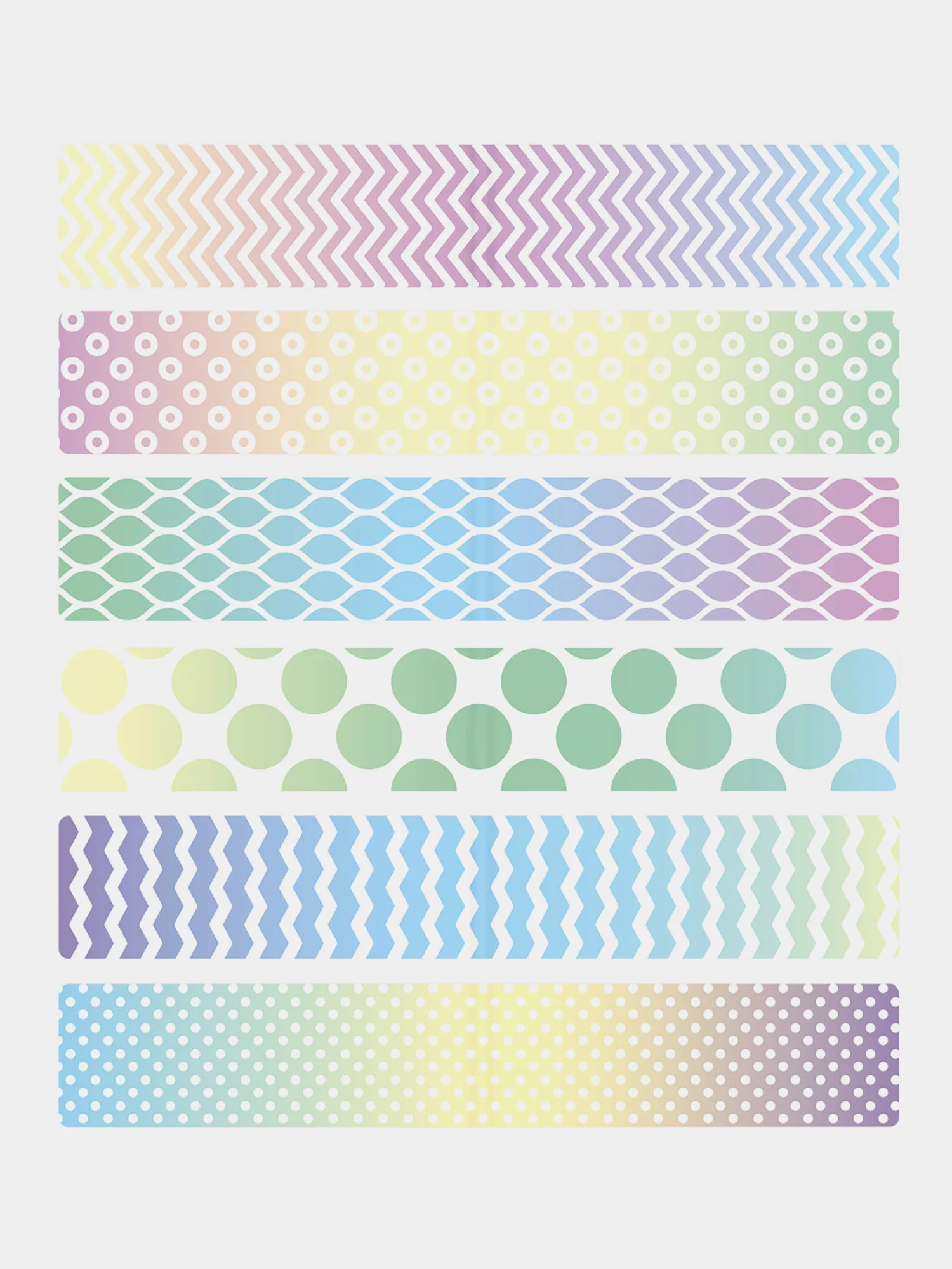 Закладки для книг МАГНИТНЫЕ, "GRADIENT", набор 12 шт., 60x20 мм, BRAUBERG, 113170