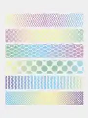 Закладки для книг МАГНИТНЫЕ, "GRADIENT", набор 12 шт., 60x20 мм, BRAUBERG, 113170