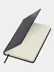 Ежедневник недатированный  BRAUBERG Imperial, А5, под кожу, 160 листов, черный